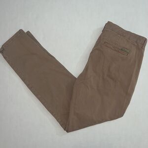 LIU JO Pants Women’s 30 Chino Trousers Stretch Garment Dye Zip Fly